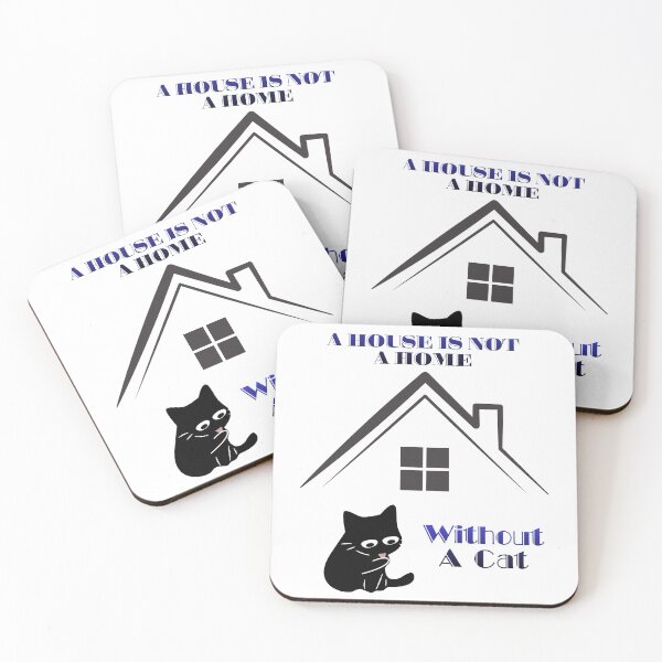 Item preview, A House Is Not A Home Without A Cat. designed and sold by Dinasshop.