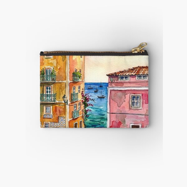 Item preview, Cozy Lisbon Street Scene designed and sold by posteriocrew.