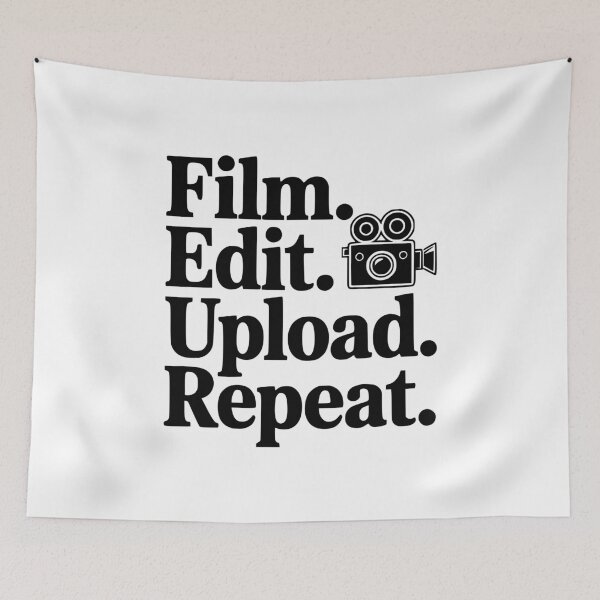 Item preview, Film. Edit. Upload. Repeat. designed and sold by Frank Ring.