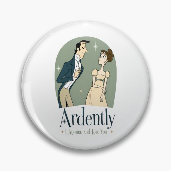 Item preview, Ardently I Admire and Love You Pride and Prejudice Quote designed and sold by Fenay Designs.