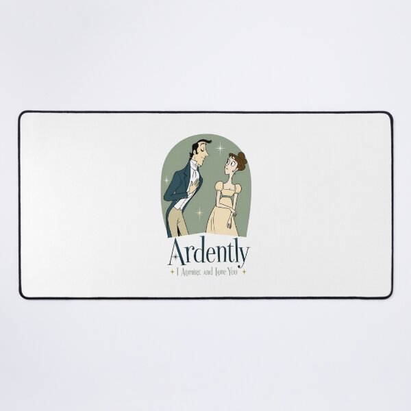 Item preview, Ardently I Admire and Love You Pride and Prejudice Quote designed and sold by Fenay Designs.