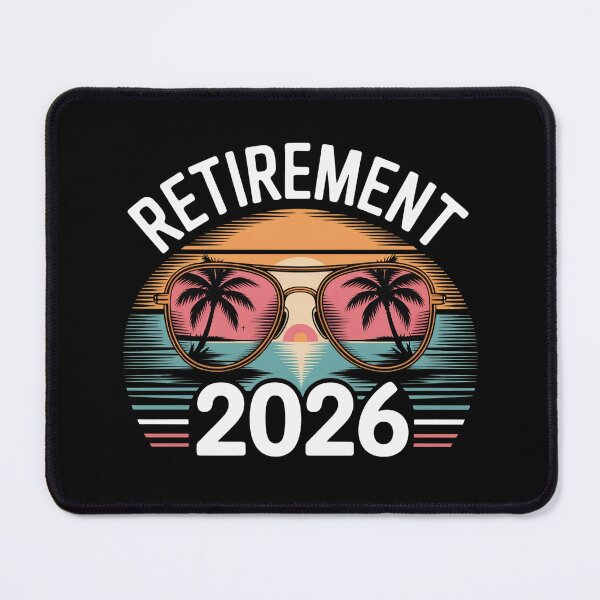 Item preview, Retirement 2026 Retro Beach designed and sold by Majnon8bp.