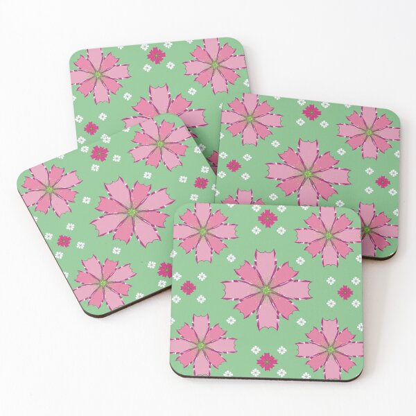 Item preview, Pink Floral Seamless Pattern | Cute Spring Blossom Aesthetic Design designed and sold by Ihca.