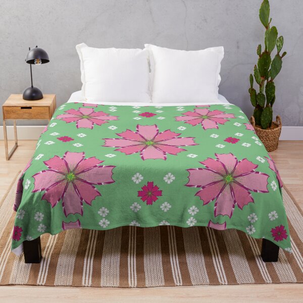 Item preview, Pink Floral Seamless Pattern | Cute Spring Blossom Aesthetic Design designed and sold by Ihca.