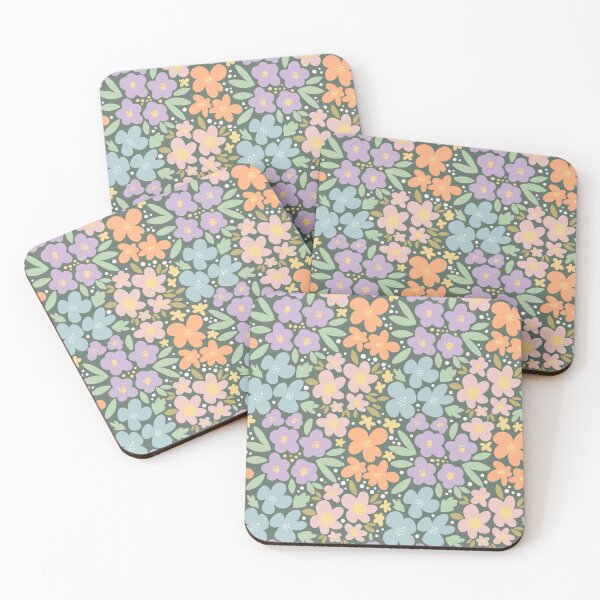 Item preview, Flower Explosion, Floral pattern designed and sold by Lone Jensen.