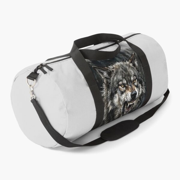 Item preview, Gray Wolf Snarling - Alpha Predator Wildlife designed and sold by RubisLeaf.