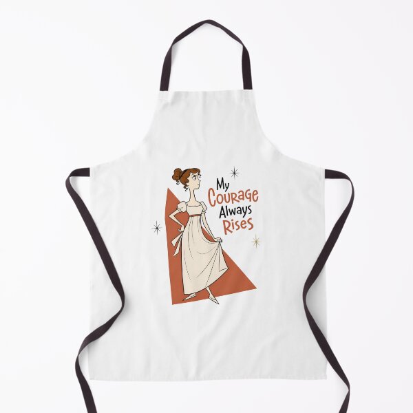 Item preview, My Courage Always Rises Pride and Prejudice Quote designed and sold by Fenay Designs.