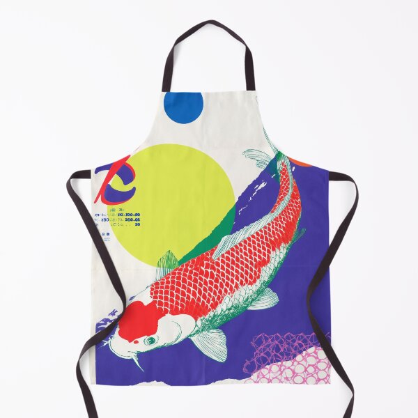 Item preview, Japandi Pop Art Koi Fish - Minimalist Japanese Zen Wall Art  designed and sold by KJNihonDesigner.