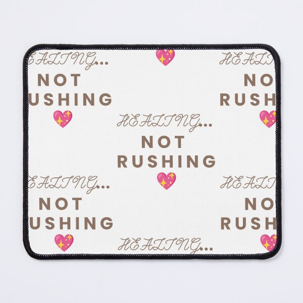Item preview, Healing Not Rushing Aesthetic Quote T-Shirt designed and sold by Bloomelle Studio.