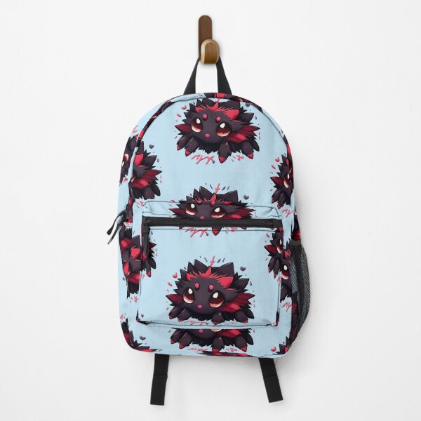 Item preview, Dark Joltik Inspired Chibi Sticker – Cute Electric Spider with Red Accents designed and sold by Bhaskar Digital Art.