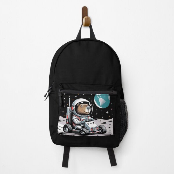 Item preview, Capybara Astronaut – Moon Rover Adventure designed and sold by Dogandesighn.