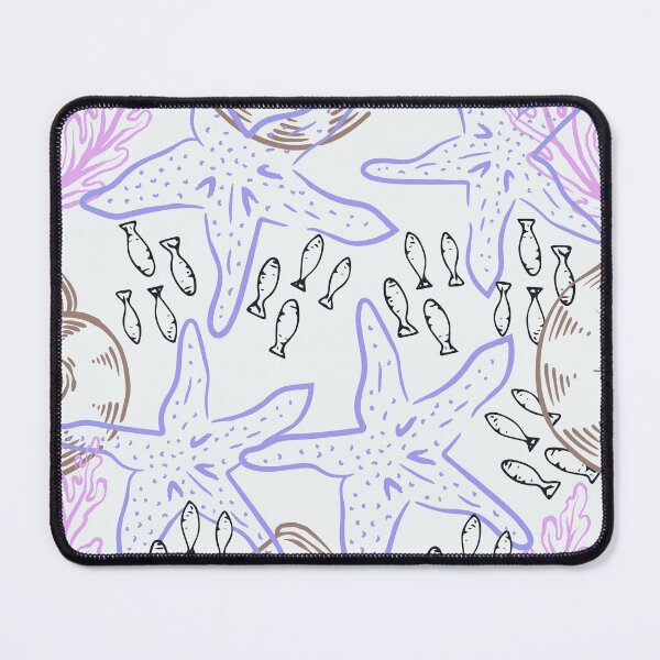 Item preview, Pastel Starfish Seamless Pattern designed and sold by swati30designs.