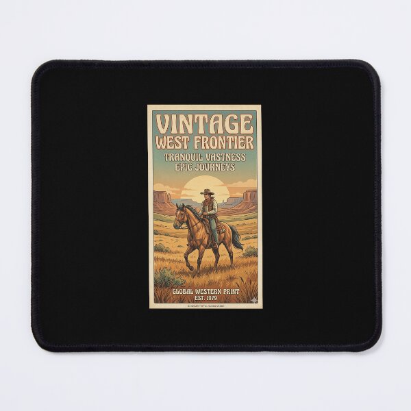 Item preview, Vintage West Frontier: Tranquil Vastness & Epic Journeys designed and sold by Billion-design.