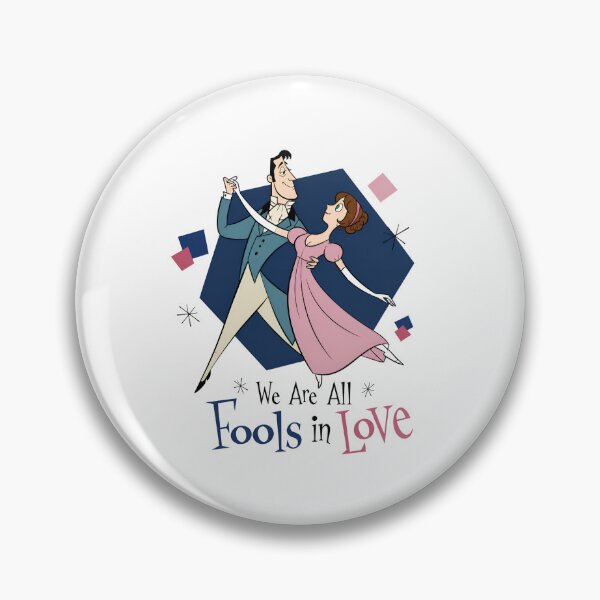 Item preview, We Are All Fools in Love Pride and Prejudice Romance designed and sold by Fenay Designs.