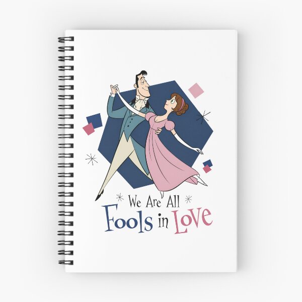 Item preview, We Are All Fools in Love Pride and Prejudice Romance designed and sold by Fenay Designs.