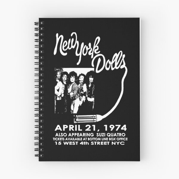 Item preview, New York Dolls Seventy Four Glam Rock Band Shirt designed and sold by MarcelaR12.