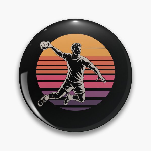 Item preview, Retro Handball Player designed and sold by jkrphoto.