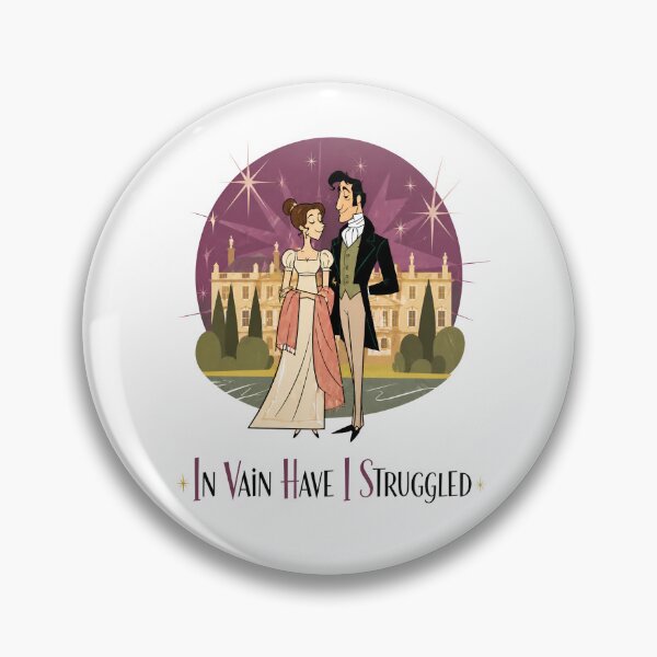 Item preview, In Vain Have I Struggled Pride and Prejudice Quote designed and sold by Fenay Designs.