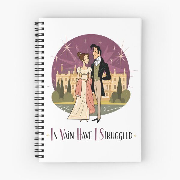 Item preview, In Vain Have I Struggled Pride and Prejudice Quote designed and sold by Fenay Designs.