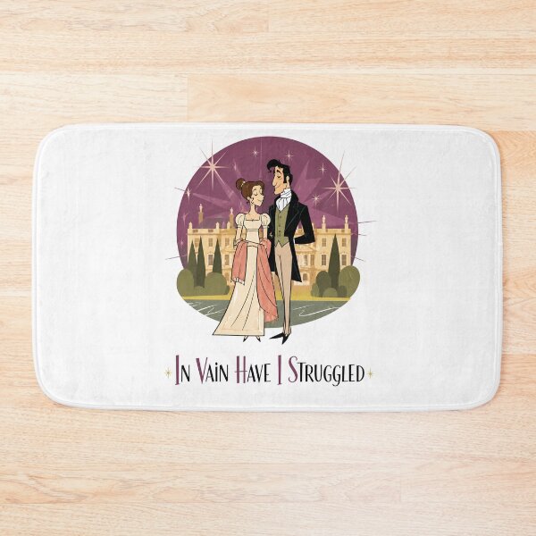 Item preview, In Vain Have I Struggled Pride and Prejudice Quote designed and sold by Fenay Designs.
