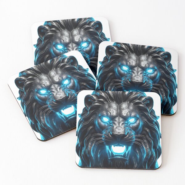 Item preview, Neon Iron Lion – Cybernetic Strength & Fitness Logo designed and sold by ALDesignex.