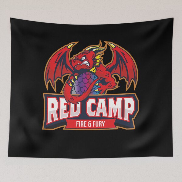 Item preview, Drachenfest Red Camp Fire Fury designed and sold by Benjamin Imamovic.
