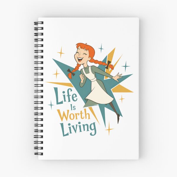 Item preview, Anne of Green Gables Life Is Worth Living Quote designed and sold by Fenay Designs.
