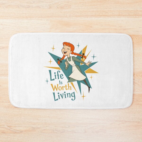 Item preview, Anne of Green Gables Life Is Worth Living Quote designed and sold by Fenay Designs.