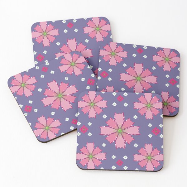 Item preview, Pink Floral Seamless Pattern | Cute Spring Blossom Aesthetic Design designed and sold by Ihca.