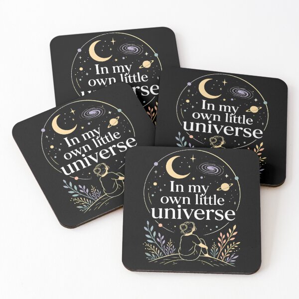 Item preview, In my own little universe – Space Quote designed and sold by FreshPixelArt.