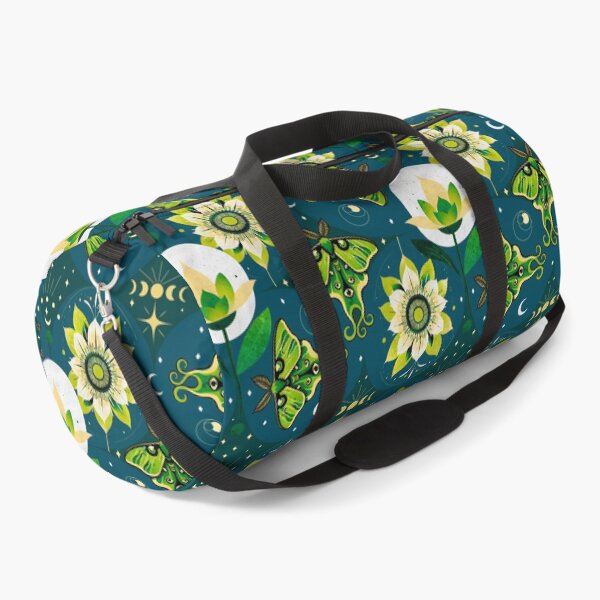 Item preview, Luna Moth Celestial Pattern Moon Phase Mystical Floral Design designed and sold by Veata.