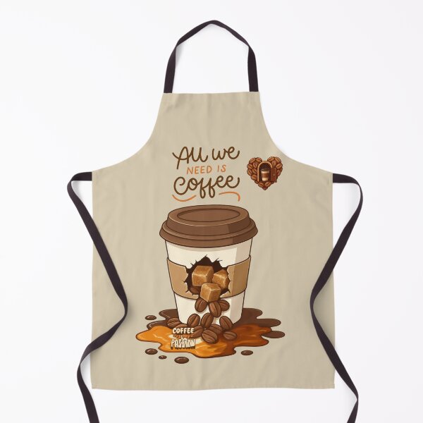 Item preview, All We Need Is Coffee – Funny Abstract Spilled Coffee Mug T-Shirt designed and sold by Aimetoi.