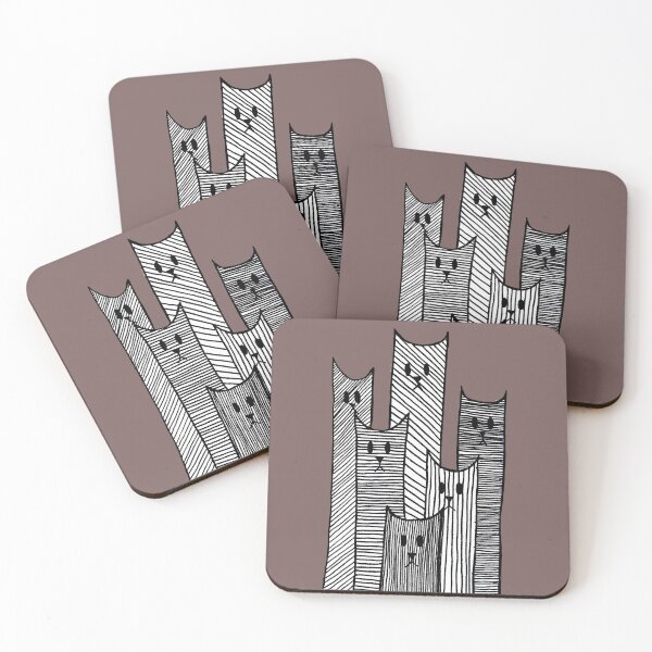 Item preview, Kitty Cat Family designed and sold by True Poison.
