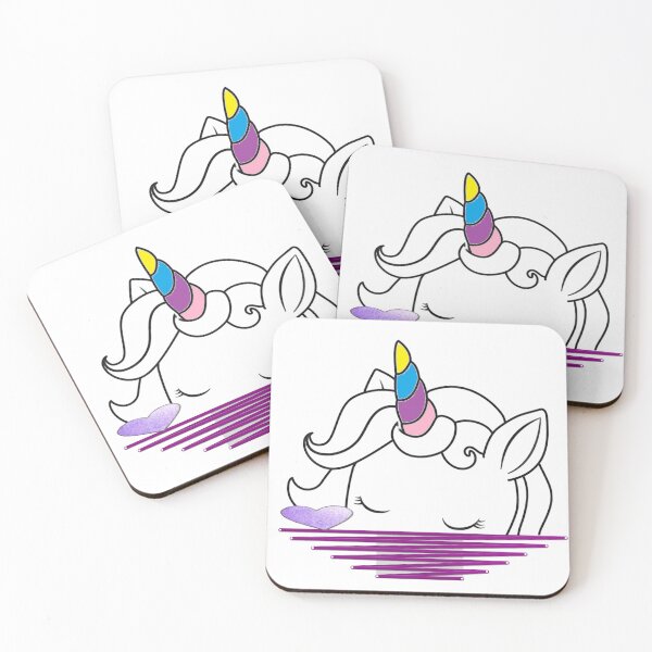 Item preview, Magical Unicorn at a colorful unicorn party designed and sold by MT-Wunderland .