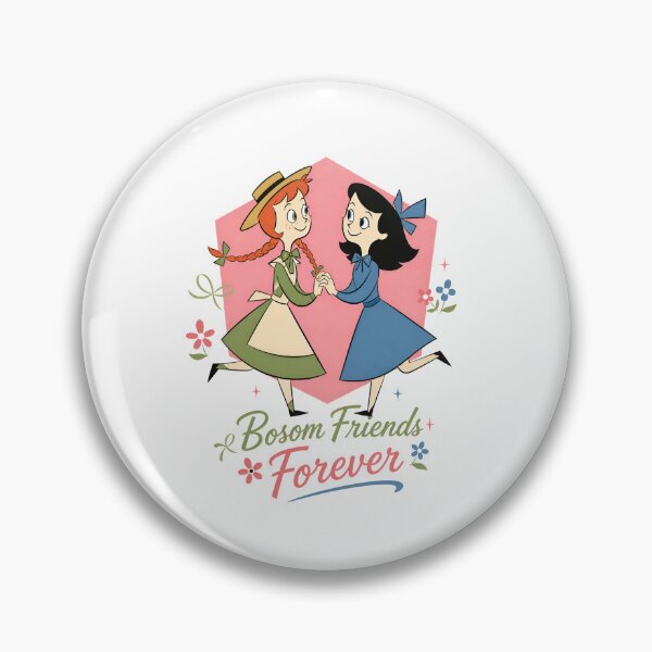 Item preview, Anne of Green Gables Bosom Friends Forever with Diana Barry designed and sold by Fenay Designs.