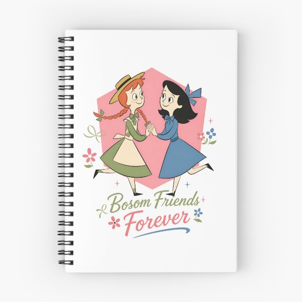 Item preview, Anne of Green Gables Bosom Friends Forever with Diana Barry designed and sold by Fenay Designs.