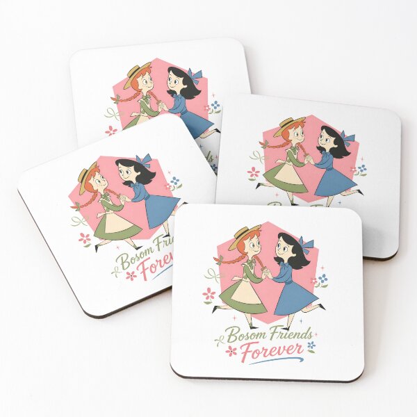 Item preview, Anne of Green Gables Bosom Friends Forever with Diana Barry designed and sold by Fenay Designs.