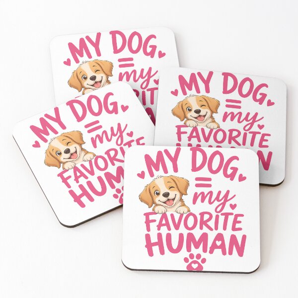 Item preview, Dog Is My Favorite Human Funny Dog designed and sold by Rightstudio1.