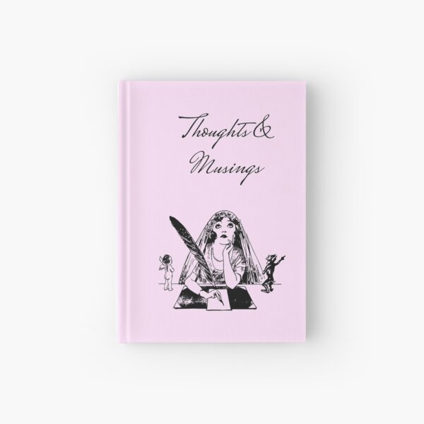 Thoughts and Musings Vintage Style Journal Hardcover Journal