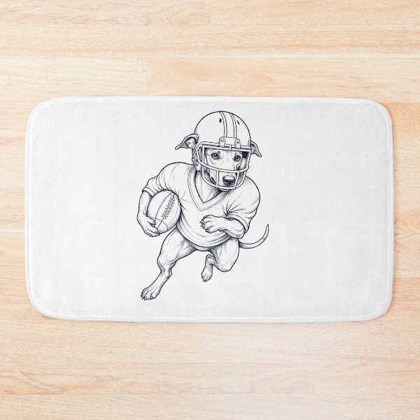Item preview, Vintage Whippet Playing American Football Player Dog Lover designed and sold by TerryConnells.