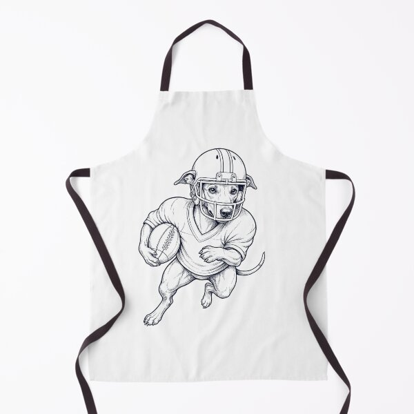 Item preview, Vintage Whippet Playing American Football Player Dog Lover designed and sold by TerryConnells.