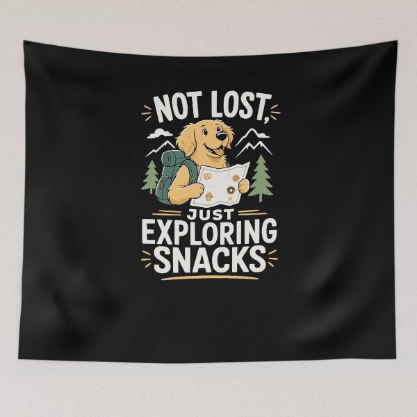 Item preview, Not lost, just exploring snacks designed and sold by FreshPixelArt.