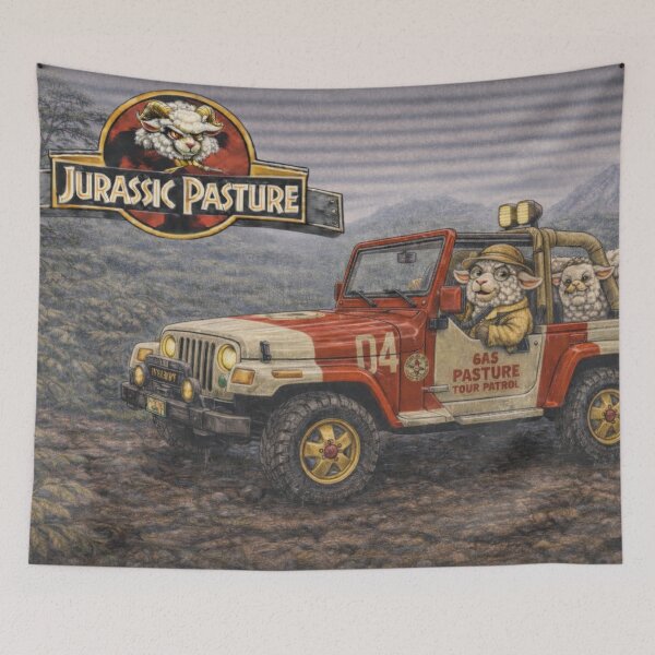 Item preview, Tour Goat... But Sheep - Jurassic Pasture Safari Ride designed and sold by Thpoar.
