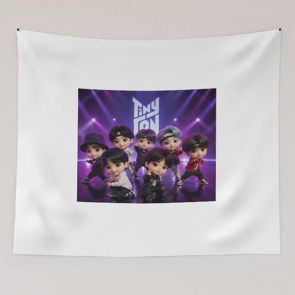 Item preview, BTS Cute Purple Aesthetic Collage designed and sold by RizziesDesign.