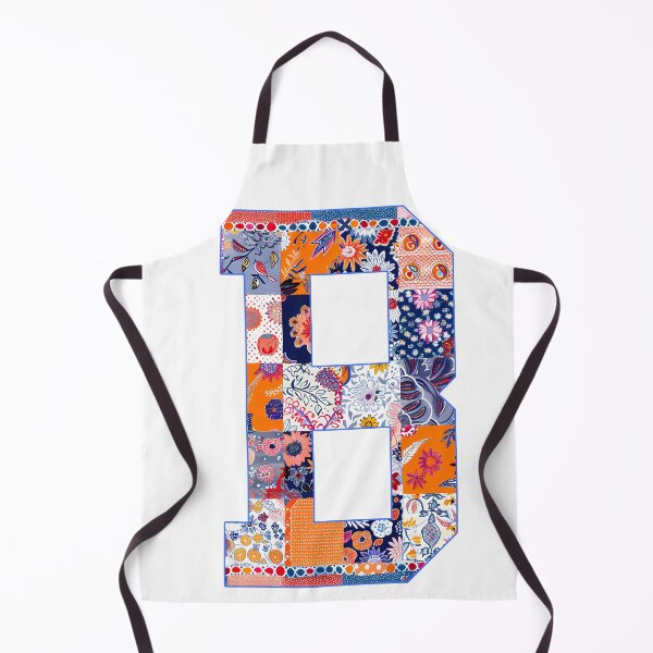 Item preview, Artistic Floral Patchwork Letter B Varsity Style Decorative Design designed and sold by DesignArtist.ia.