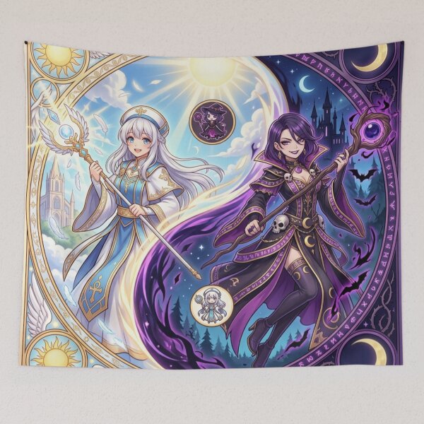 Item preview, Yin Yang cleric and Wizard designed and sold by The King's general goods.