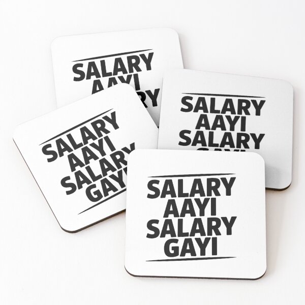 Item preview, Salary Aayi Salary Gayi T-Shirt | Funny Indian Quote Tee | Desi Meme Shirt | Relatable Humor Clothing | Gift for Friends designed and sold by RichyFact99.