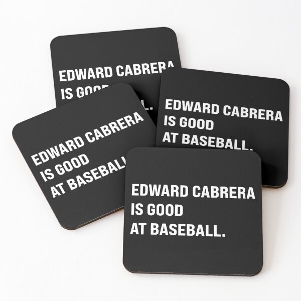 Item preview, EDWARD CABRERA IS GOOD AT BASEBALL designed and sold by NinigFox.