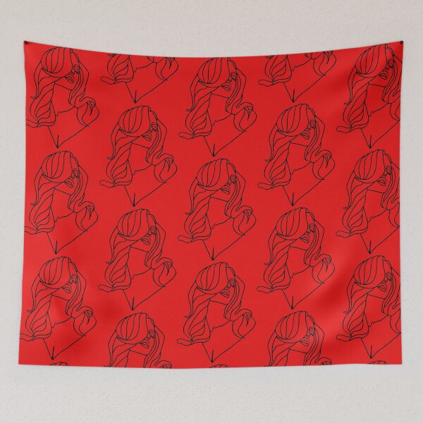 Item preview, portrait of a woman (black) designed and sold by Lagueny.