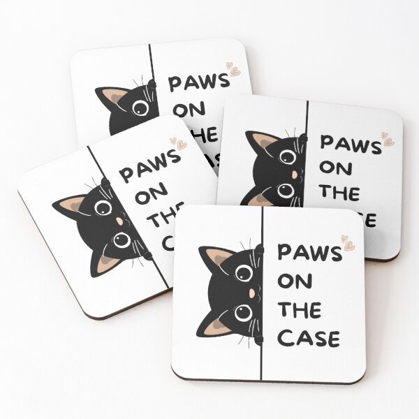 Item preview, Paws On The Case Sneaky Cat designed and sold by Amp6599.